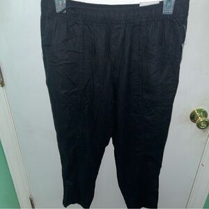 Old Navy Black Relaxed Fit Trousers